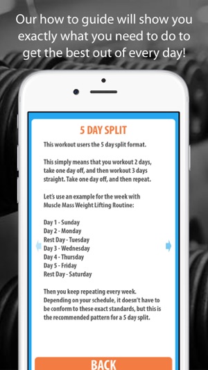 Muscle Mass Weight Lifting Routine(圖5)-速報App