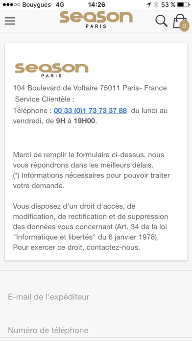 Screenshot #3 pour SEASON PARIS