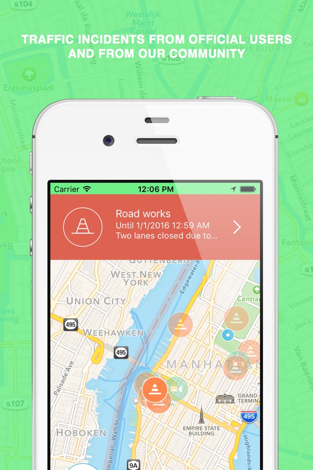 Green Wave - Traffic Cameras and Live Alerts, Maps screenshot 2