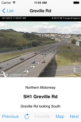 Auckland Traffic Camera screenshot 3