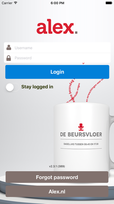How to cancel & delete Alex Beursvloer from iphone & ipad 1