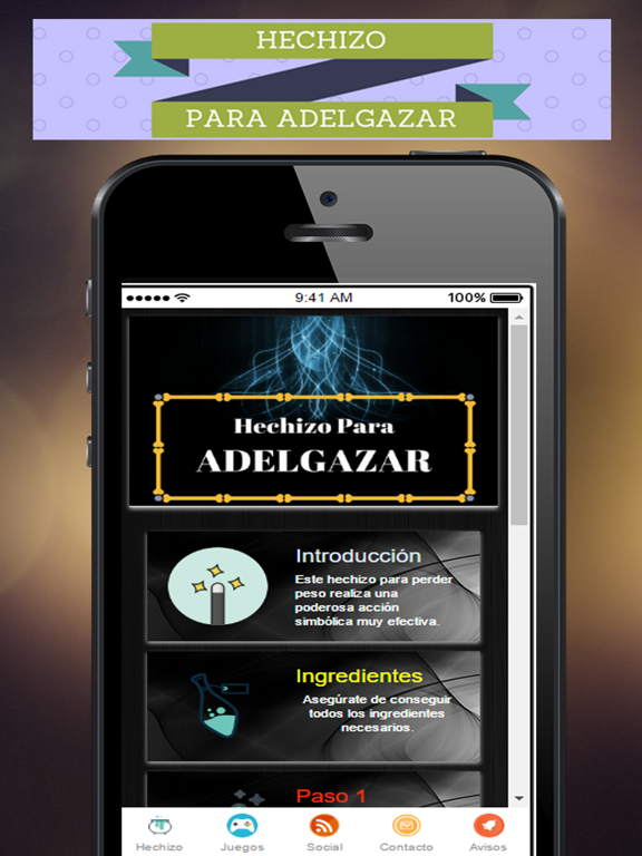 Screenshot #4 pour A+ Hechizo Para Adelgazar