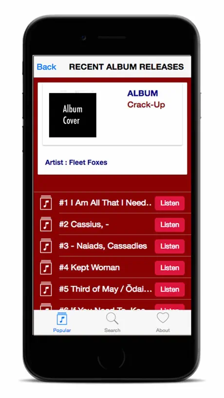 My Music and Song Samples Database