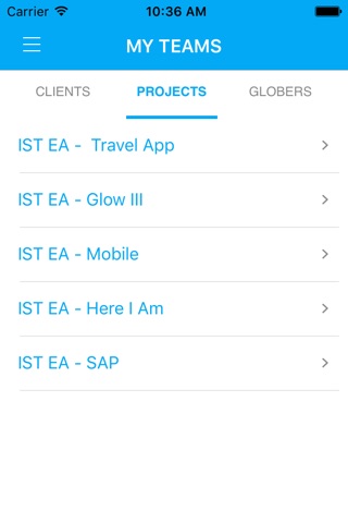 Globant My Team screenshot 2