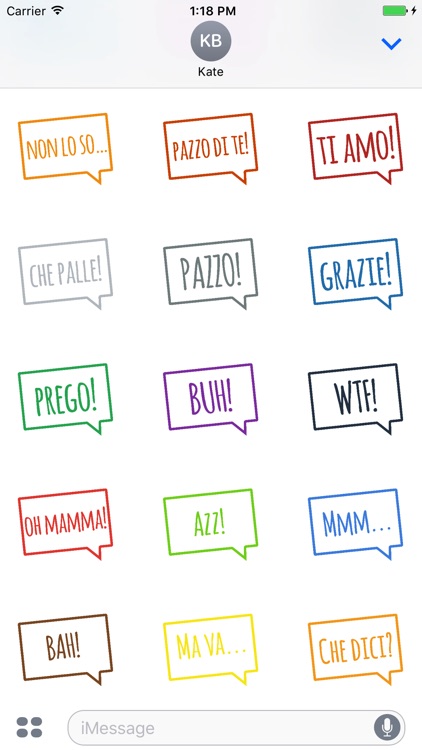 Italian Words and Expressions