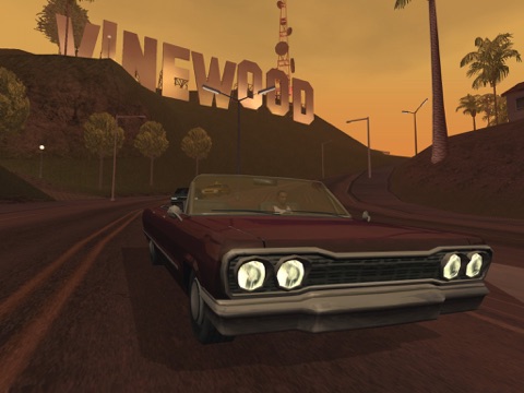 Grand Theft Auto: San Andreas на iPad