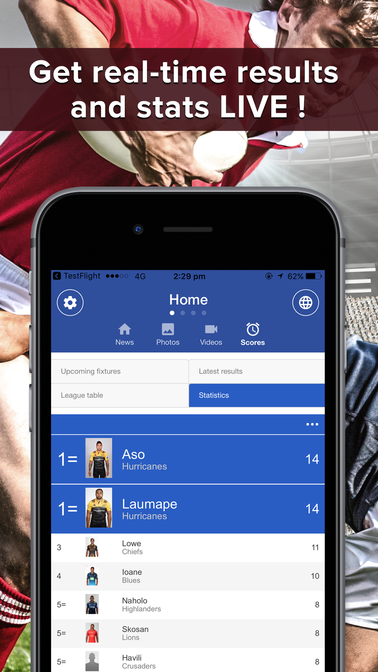 Rugby Addict : news, highlights, videos, results screenshot 3