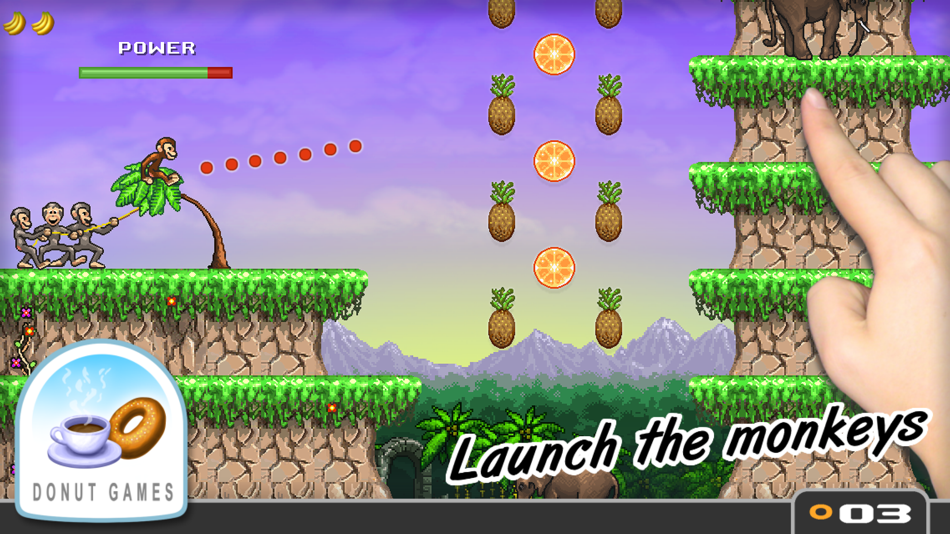 #1. Monkey Flight (iOS) 由: Donut Games