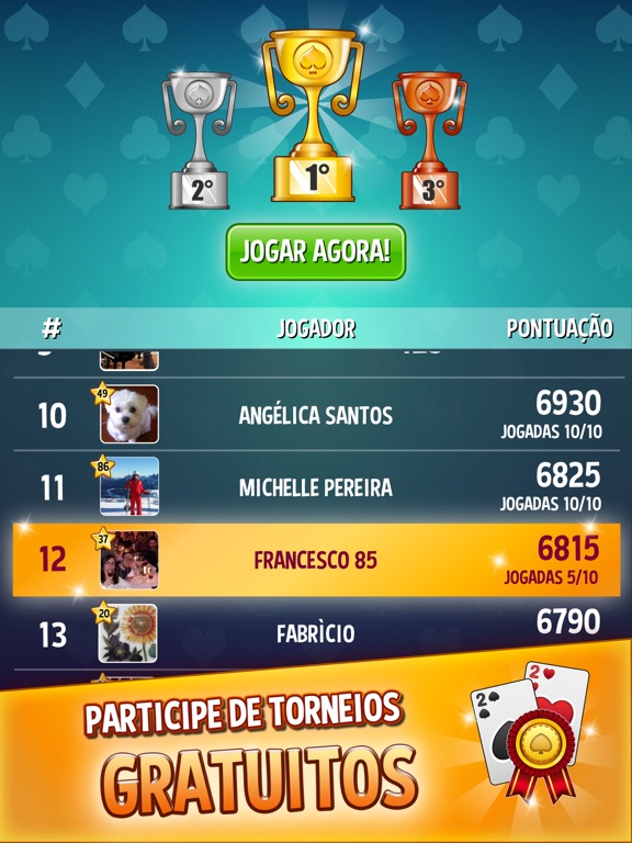 Buraco: o desafio iPad screenshot