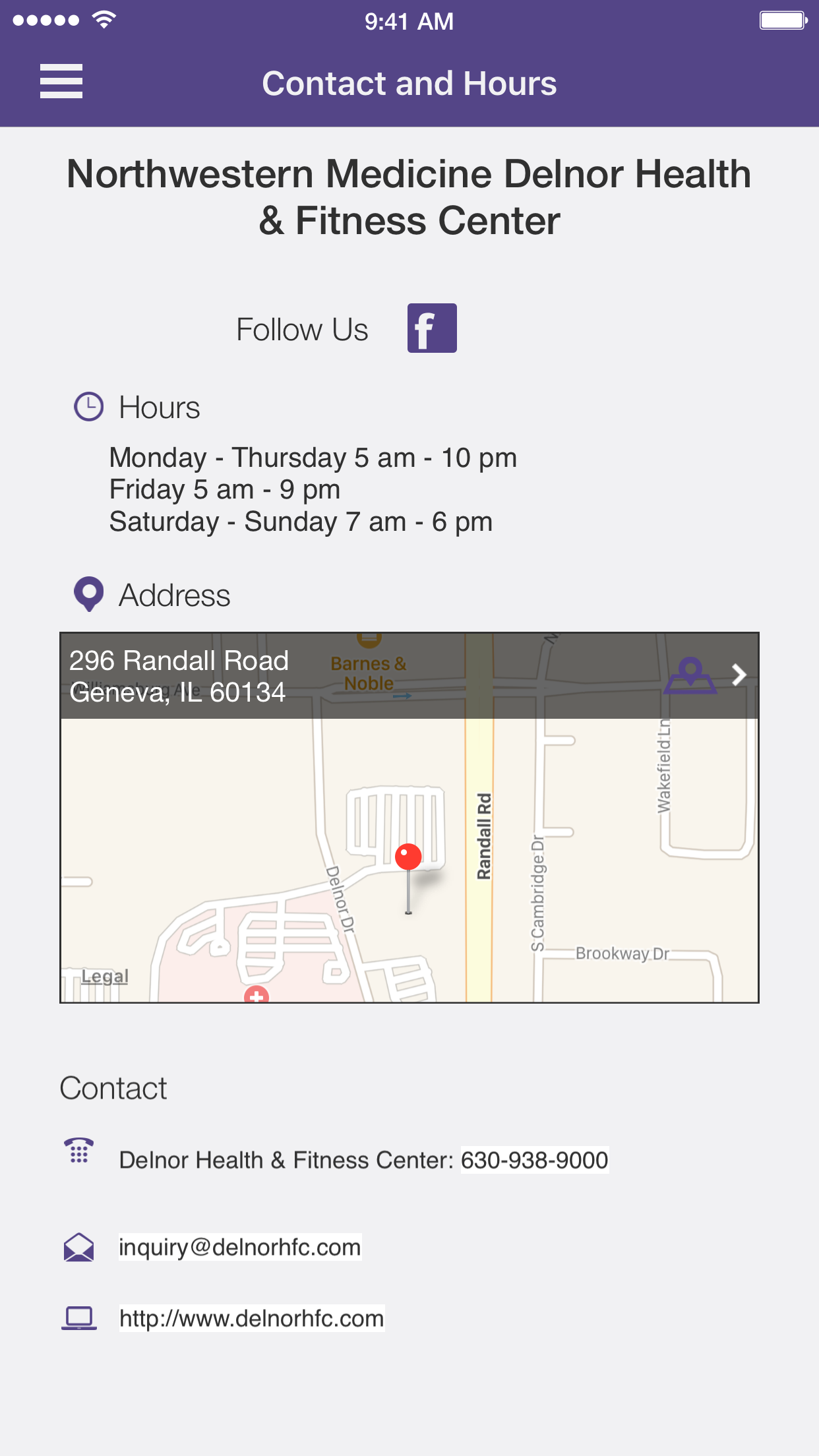 Delnor Health and Fitness