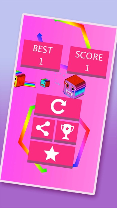 Jumping cube - 跳跃的方块 screenshot 4