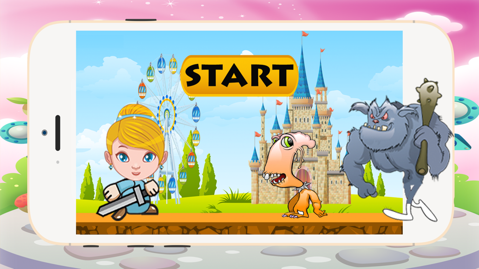 Cute Princess warrior runner adventure girl games - 1.0.3 - (iOS)