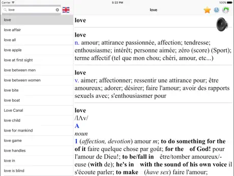 Français Anglais meilleur dictionnaire