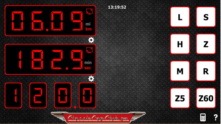 Rally Speed Table Calculator Pro