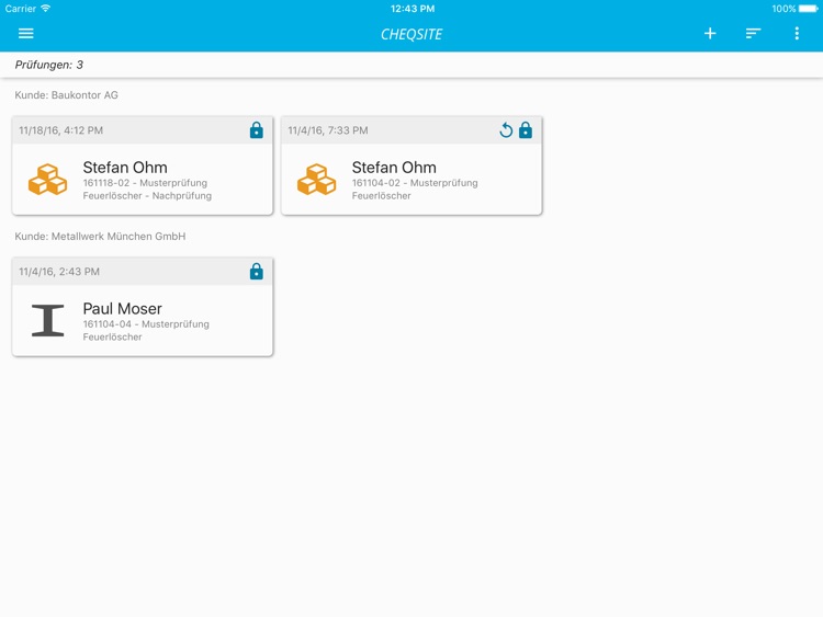 Feuerlöscher - Brandschutz Prüfung nach DIN 14406