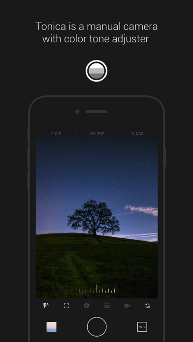 Tonica - Manual Camera & Color Tone Filterのおすすめ画像1