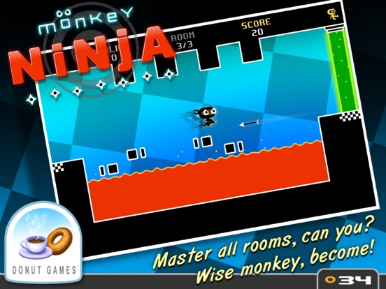 Monkey Ninja iPad app afbeelding 3