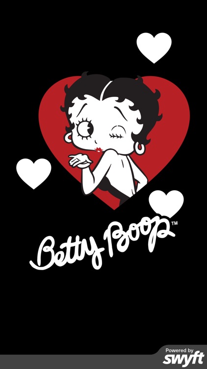 Betty Boop: Noir Stickers and Emoji