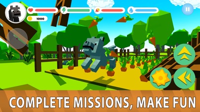 Blocky Dog: Farm Survival Full Screenshot 2