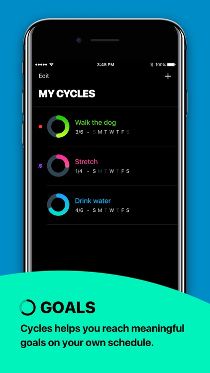 Cycles - Daily habit creator