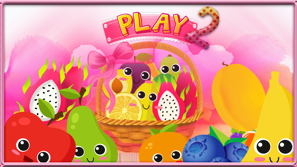 Fruit Vocab & Paint Game 2 - Artstudio for kids - 1.0.1 - (iOS)