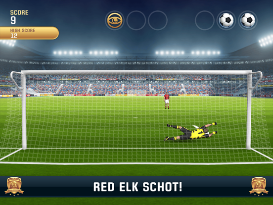 Flick Kick Goalkeeper iPad app afbeelding 1