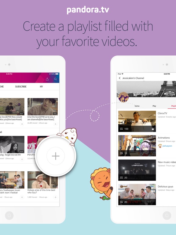 PandoraTV iPad screenshot 5 - Entertainment app