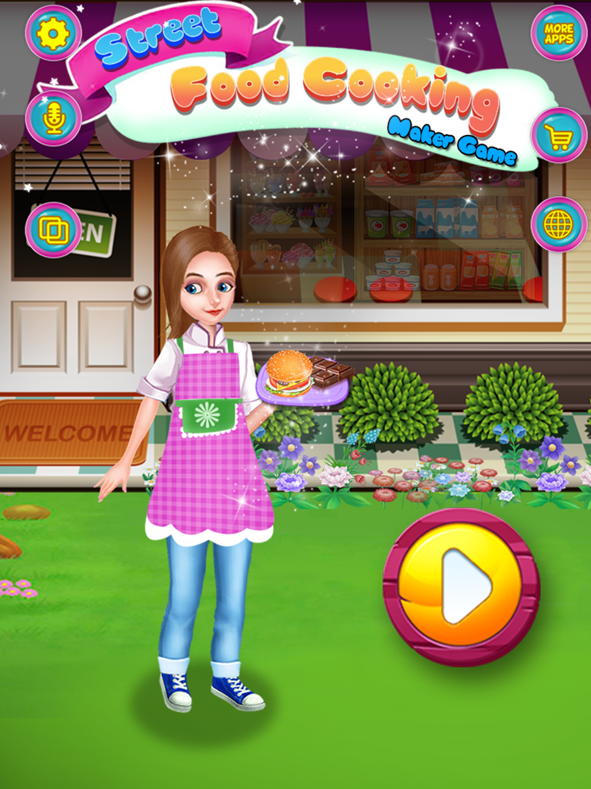 Street Food Cooking Maker Game screenshot 7
