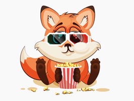This furry red fox loves to have fun