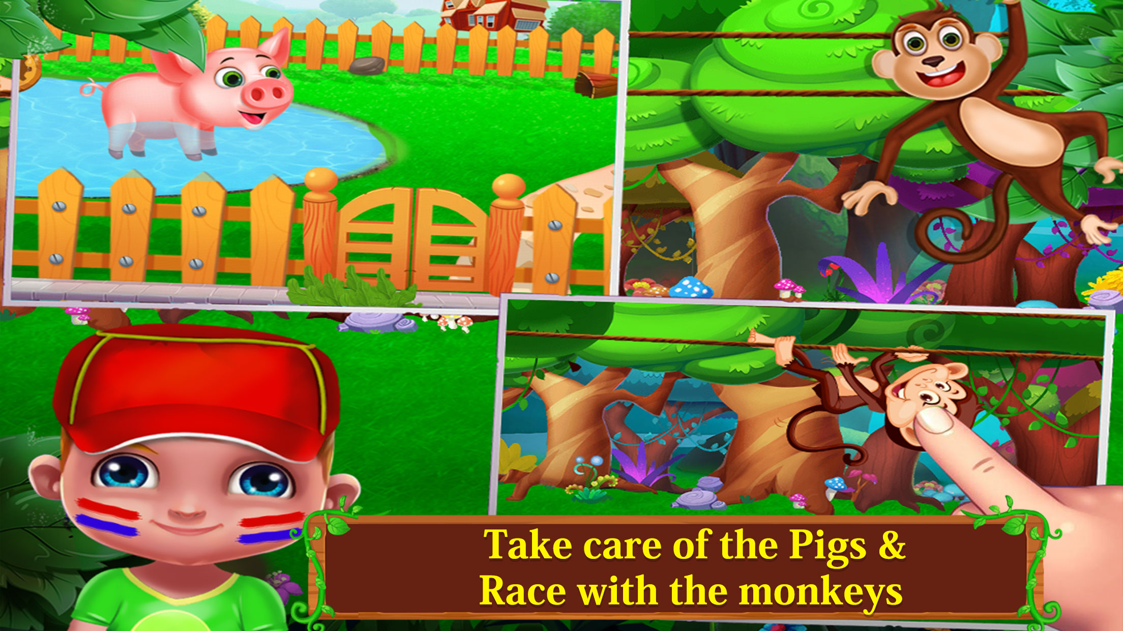 Kids Trip To The Zoo - Crazy Jungle Safari