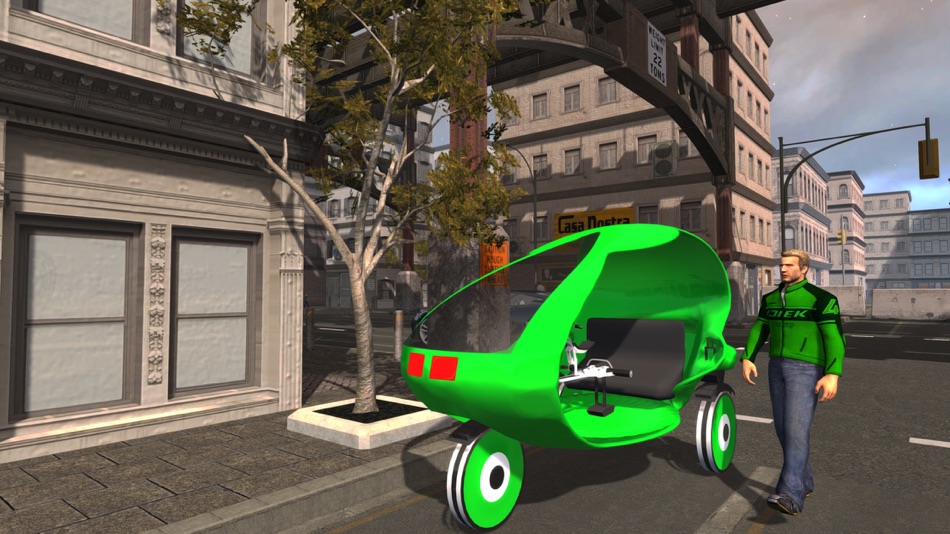 #5. Velotaxi: cycle rickshaw simulator (iOS) Podle: Aqeel Anjum