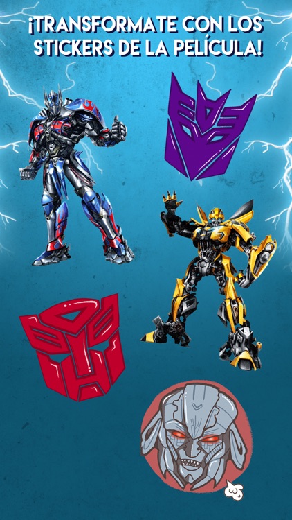 Transformers: El Último Caballero Stickers