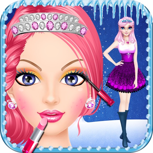 Icy Queen Makeover Game for Girls icon