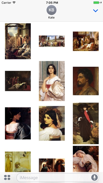 Frederic Leighton Artworks Stickers