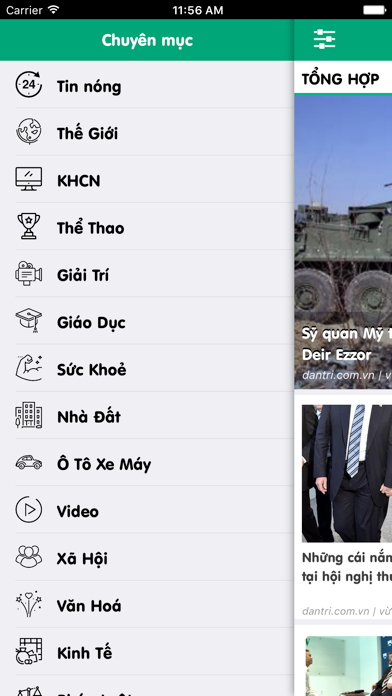 Báo Mới 247 iPhone screenshot 4 - News app