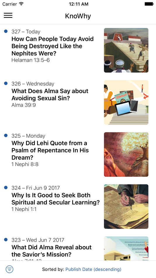 #1. KnoWhy: Book of Mormon Central (iOS) 由: Nuvek, LLC