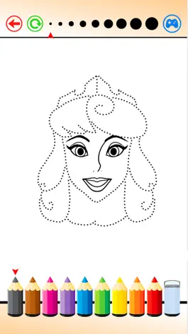 Game screenshot How to Draw Little Princess on Sketch Line apk