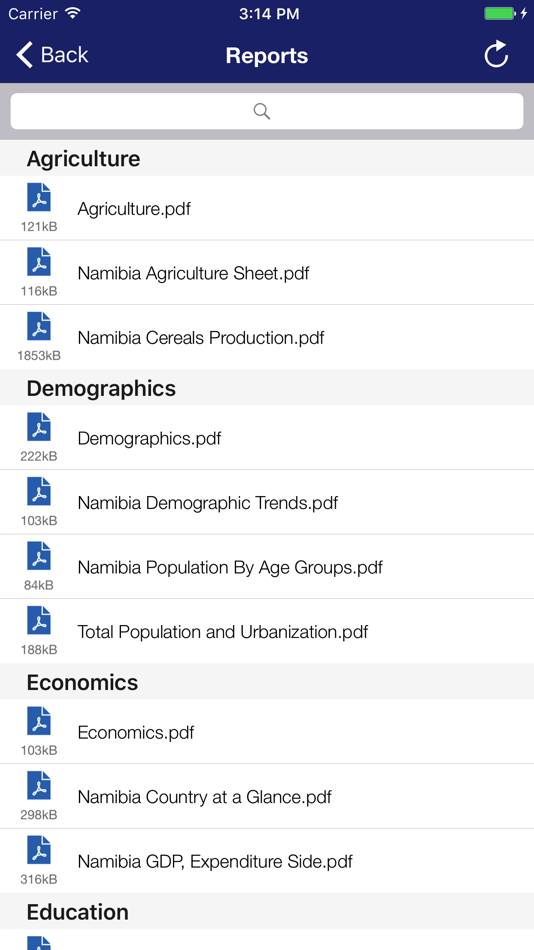 #5. Namibia Statistics Agency (iOS) 由: Knoema Corporation
