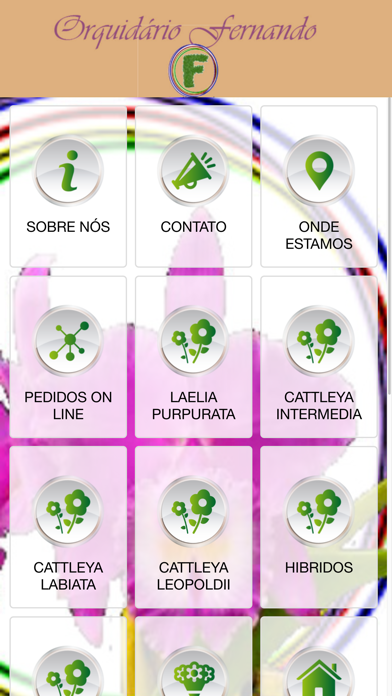 Screenshot #1 pour Orquidário Fernando
