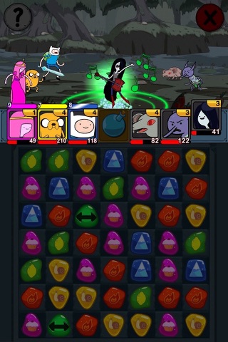 Adventure Time Puzzle Quest - Match 3 RPG Game screenshot 2