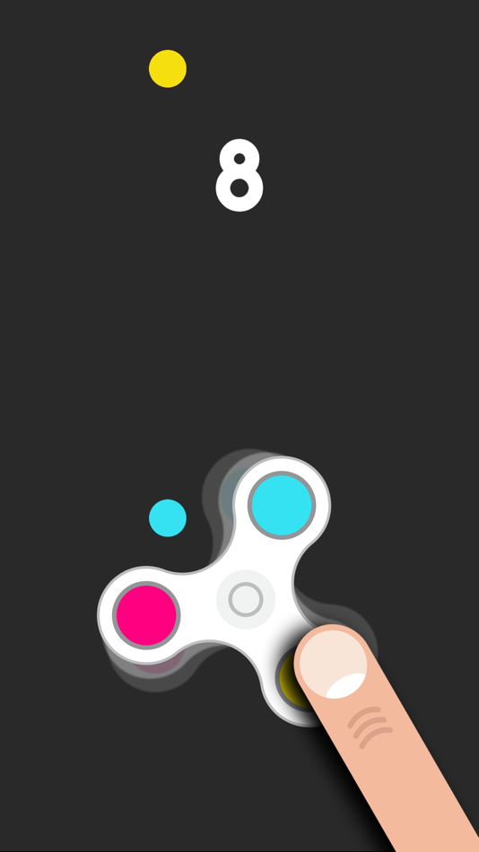 #4. Fidget Spinner Games (iOS) 由: AppTout