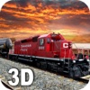 Drive Oil Transport Cargo Train 3D