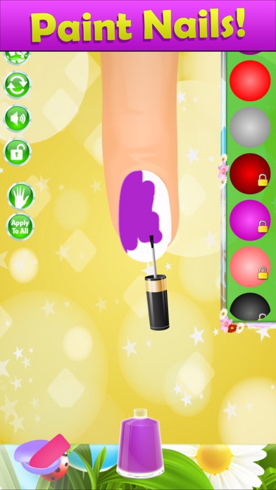 Screenshot #2 pour Summer Nail Spa Makeover Games