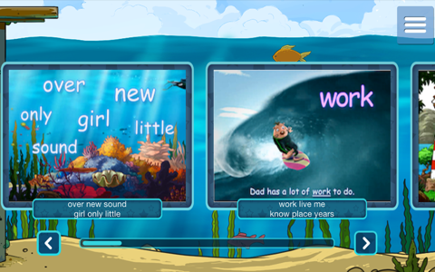 Island Sight Word Videos Set #1 screenshot 2