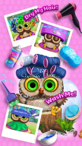 Game screenshot Baby Animal Hair Salon 3 - Newborn Hatch & Haircut apk