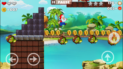 Super Santa Claus Jump & Run screenshot 1