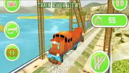 Crazy Simulation Train Stunts screenshot 1