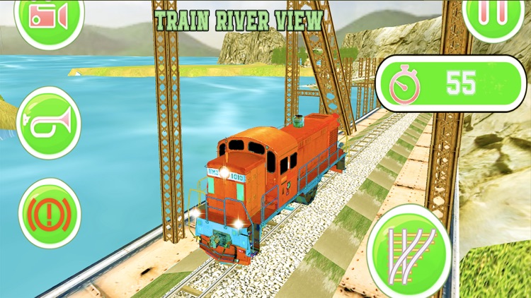 Crazy Simulation Train Stunts