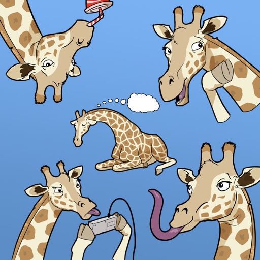 Ginny Giraffe: Animal Sticker Pack