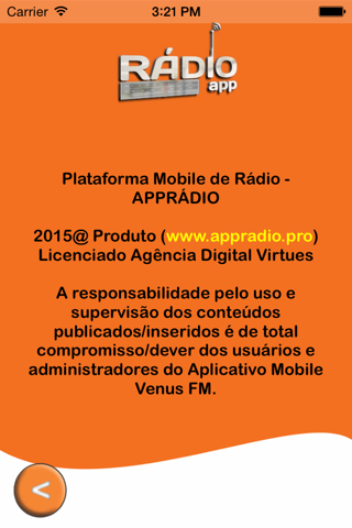 Venus FM 100,7 screenshot 3
